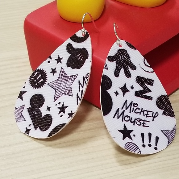 HANDMADE Mouse parts printed earrings! - Picture 1 of 5